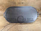 So elegant and very hard to find! 1910’s Griswold #8 Slant Logo 749 Long Griddle/Sad Iron Heater. Don’t miss this one!