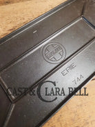 So elegant & awesome! 1920’s Griswold #7 Cast Iron Long Griddle Slant Block Logo ERIE 744. Perfect size for the