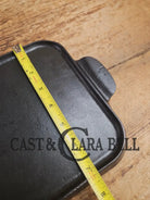 So elegant & awesome! 1920’s Griswold #7 Cast Iron Long Griddle Slant Block Logo ERIE 744. Perfect size for the