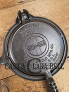 So unique! 1920’s Griswold/Puritan #8 (885/886) combo Waffle Iron with Low Base Waffle Iron