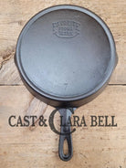 So Unique! 1930’S Favorite Piqua Ware #7 Cast Iron Skillet Smiley Logo.
