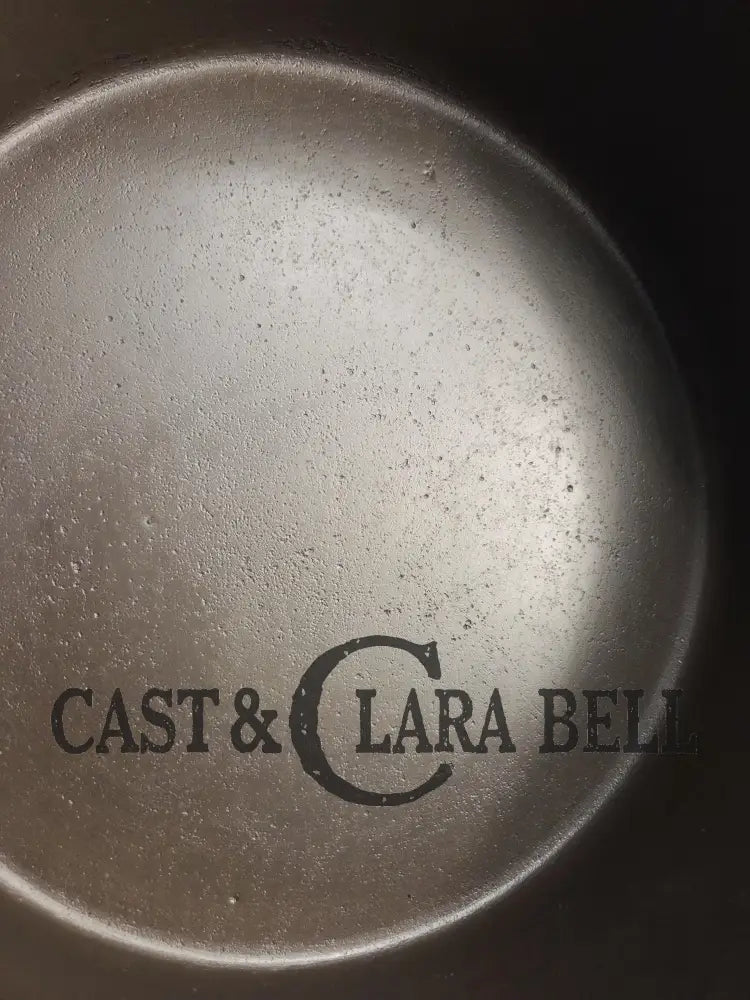 So unique! 1930’s Large fully marked Wagner Ware No. 9 Dutch Oven with saw tooth style Lid 1269 and Ghostmarked Logo!?