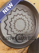 So unique! 1930’s Large fully marked Wagner Ware No. 9 Dutch Oven with saw tooth style Lid 1269 and Ghostmarked Logo!?