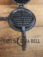 So unique! Best Made ’Sears Roebuck & Co.’ by Griswold No. 8 Waffle Iron with Matching Best Made base! Waffle Iron