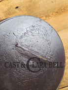 So unique converstion starter. Recast Erie #8 Cast Iron Skillet. See description Skillet