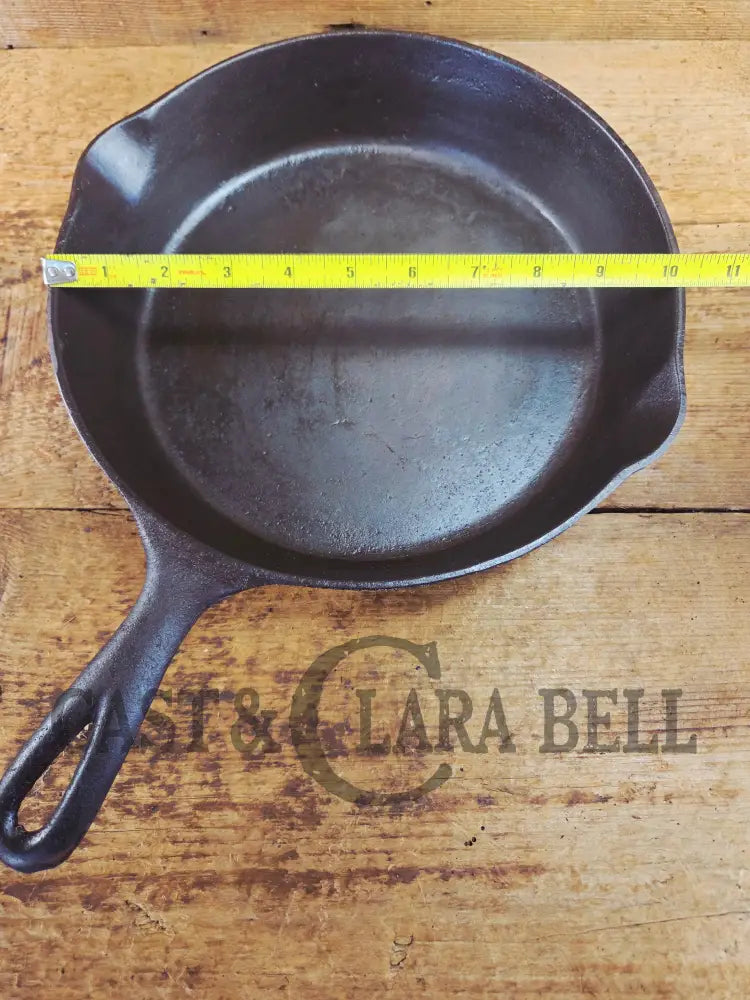 So unique converstion starter. Recast Erie #8 Cast Iron Skillet. See description Skillet