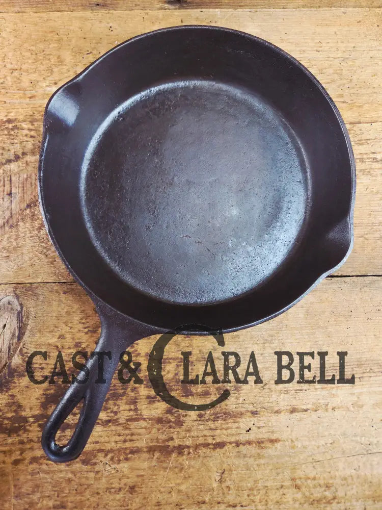 So unique converstion starter. Recast Erie #8 Cast Iron Skillet. See description Skillet