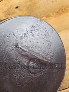 So unique converstion starter. Recast Erie #8 Cast Iron Skillet. See description Skillet