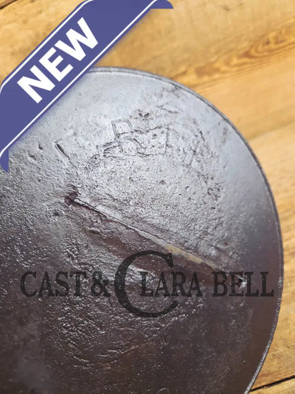 So unique converstion starter. Recast Erie #8 Cast Iron Skillet. See description Skillet