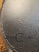 So unique converstion starter. Recast Erie #9 Cast Iron Skillet. Unique raised maker’s mark - Skillet
