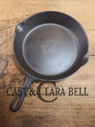 Sought after grooved handle! The Classic Griswold No. 8 Skillet with Small Block Logo 704 Skillet