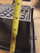 Spectacular and HTF Favorite Piqua Ware #8 Square Waffle Maker with Tall Base! Restored and Ready to make crispy