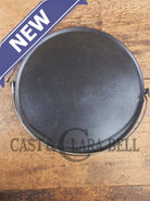 Spectacular piece! EARLY 1900’s Wagner arc straight logo #14 bailed round griddle SC24 - Griddle