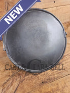 Spectacular piece! EARLY 1900’s Wagner arc straight logo #14 bailed round griddle SC24 - Griddle