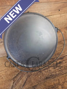 Spectacular piece! Late 1910’s #742 Griswold No. 14 Round Griddle w/ Bail and Slant Logo. The largest made of its kind