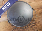 Spectacular piece! Late 1910’s #742 Griswold No. 14 Round Griddle w/ Bail and Slant Logo. The largest made of its kind
