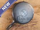 Stunner. Griswold #9 Skillet with Large Block Logo and Smooth Bottom 710 - Skillet