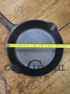 Super handy 1930’s Griswold No. 5 Saute Skillet Small Logo Grooved Handle Smooth Bottom 724 L Skillet