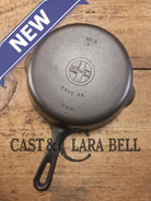 Super handy 1930’s Griswold No. 5 Saute Skillet Small Logo Grooved Handle Smooth Bottom 724 M. Restored and Ready to