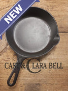 Super handy 1930’s Griswold No. 5 Saute Skillet Small Logo Grooved Handle Smooth Bottom 724 M. Restored and Ready to