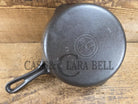 Super handy 1930’s Griswold No. 5 Saute Skillet Small Logo Grooved Handle Smooth Bottom 724. Restored and Ready to Use!