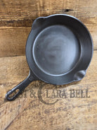Super handy 1930’s Griswold No. 5 Saute Skillet Small Logo Grooved Handle Smooth Bottom 724. Restored and Ready to Use!