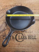 Super handy 1930’s Griswold No. 5 Sauté Skillet Small Logo Smooth Bottom 724. Restored and Ready to Use! Skillet