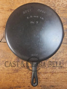 Super unique! 1930’s Era Griswold made Sears and Roebuck & Co. ’Best Made’ No. 9 Cast Iron Skillet - Skillet