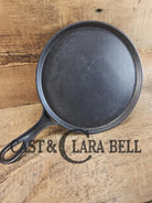 Super unique! Late 1800’s antique Gate marked Round Cast Iron Stove Eye Griddle. Elegant & hard working. Cool raised