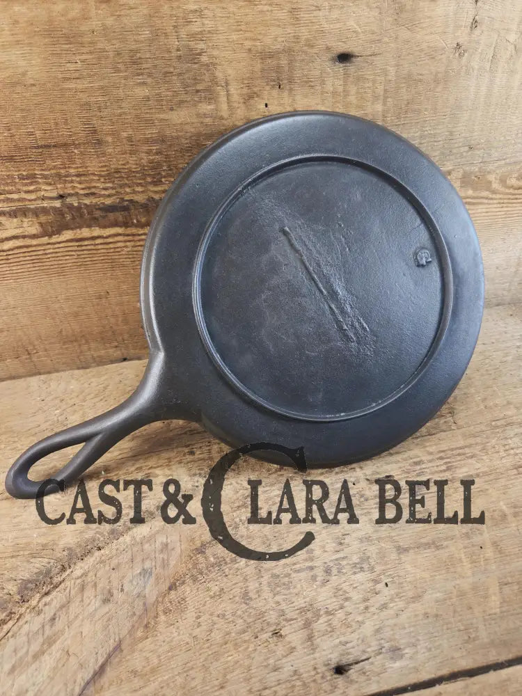 Super unique! Late 1800’s antique Gate marked Round Cast Iron Stove Eye Griddle. Elegant & hard working. Cool raised