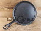 Super unique! Late 1800’s antique Gate marked Round Cast Iron Stove Eye Griddle. Elegant & hard working. Cool raised