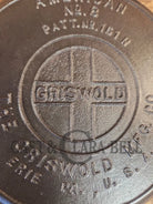 The BEST gift idea! Gorgeous Griswold #8 Cast Waffle Iron #151/151 Low base #152 - Waffle Iron