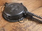 The BEST gift idea! Gorgeous Griswold #8 Cast Waffle Iron #151/151 Low base #152 Fully Restored and Seasoned! Waffle
