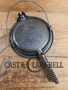The BEST gift idea! Gorgeous Griswold #8 Cast Waffle Iron #151/151 Low base #152 Fully Restored and Seasoned! Waffle