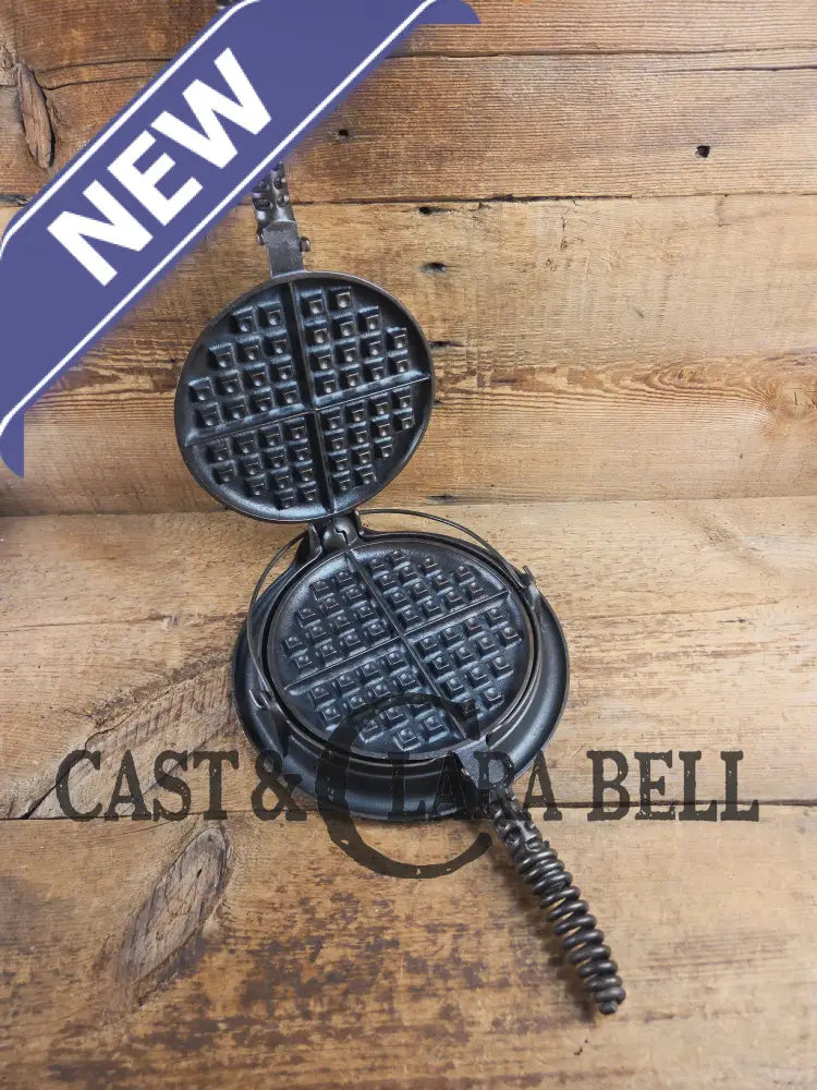 The BEST gift idea! Gorgeous Griswold #8 Cast Waffle Iron #151/151 Low base #152 Fully Restored and Seasoned! Waffle