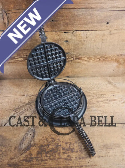 The BEST gift idea! Gorgeous Griswold #8 Cast Waffle Iron #151/151 Low base #152 Fully Restored and Seasoned! Waffle