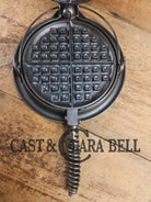 The BEST gift idea! Gorgeous Griswold #8 Cast Waffle Iron #151/151 Low base #152 Fully Restored and Seasoned! Waffle