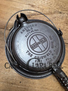 The BEST gift idea! Gorgeous Griswold #8 Cast Waffle Iron #151/151 Low base #152 Fully Restored and Seasoned! Skillet