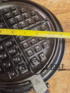 The BEST gift idea! Gorgeous Griswold #8 Cast Waffle Iron #151/151 Low base Fully Restored and Seasoned! Waffle Iron