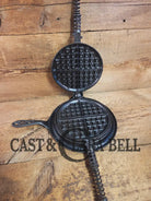 The BEST gift idea! Gorgeous Griswold #8 Cast Waffle Iron #151/151 Low base Fully Restored and Seasoned! Waffle Iron