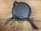 The BEST gift idea! Gorgeous Griswold #8 Cast Waffle Iron #151/151 Low base Fully Restored and Seasoned! Waffle Iron