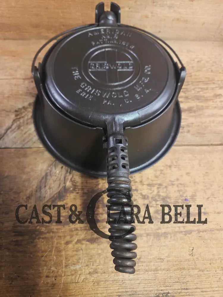 The BEST gift idea! Griswold #8 Cast Waffle Iron #151/151 Tall Base!! Ready to make Crispy Waffles! Waffle Iron