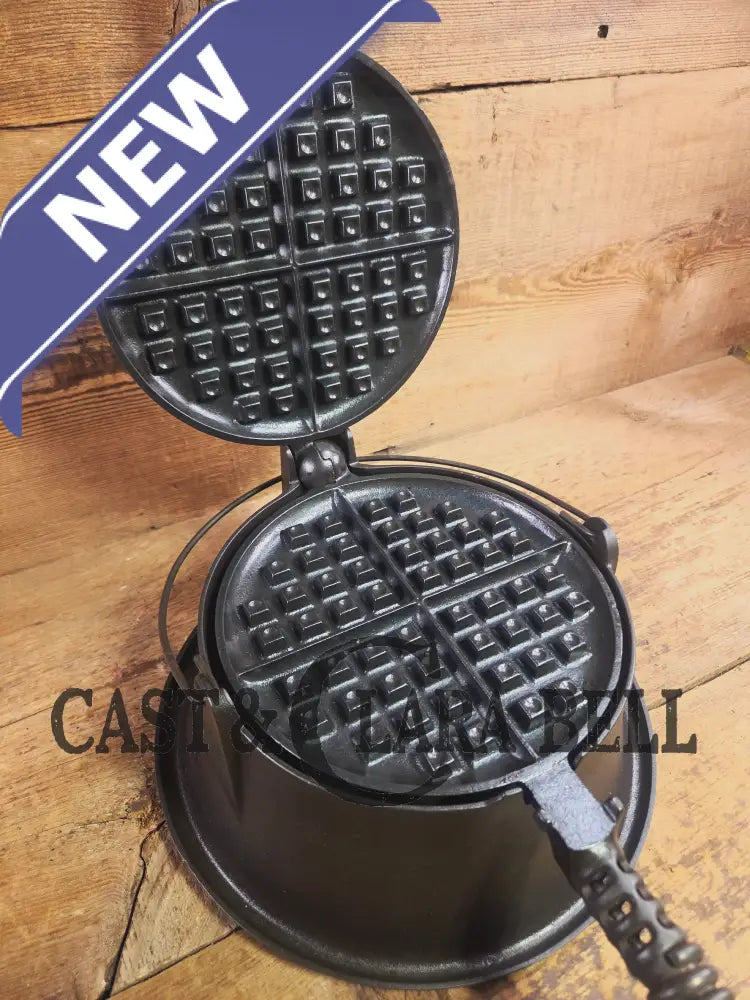 The BEST gift idea! Griswold #8 Cast Waffle Iron #151/151 Tall Base!! Ready to make Crispy Waffles! Waffle Iron