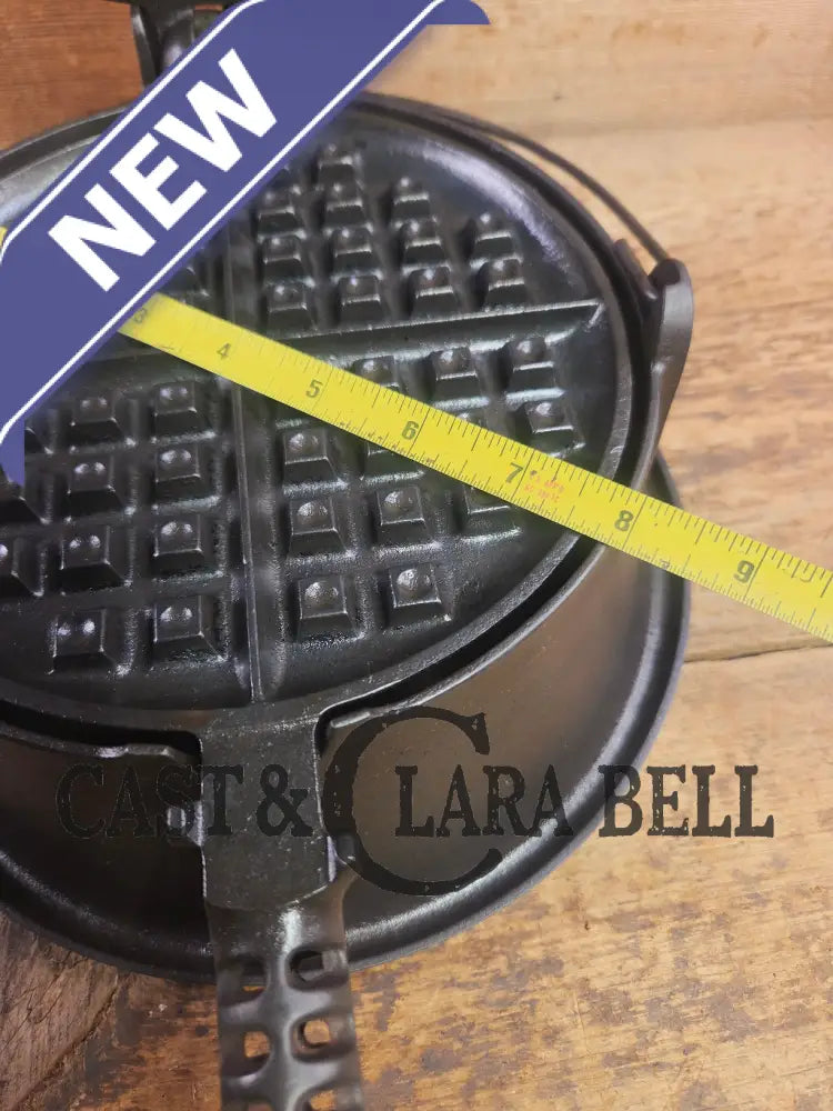 The BEST gift idea! Griswold #8 Cast Waffle Iron #151/151 Tall Base!! Ready to make Crispy Waffles! Waffle Iron