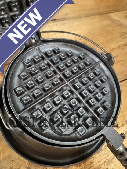 The BEST gift idea! Griswold #8 Cast Waffle Iron #151/151 Tall Base!! Ready to make Crispy Waffles! Waffle Iron