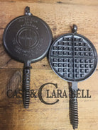 The BEST gift idea! Griswold #8 Cast Waffle Iron #151/151 Tall Base!! Ready to make Crispy Waffles! Waffle Iron