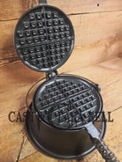 The BEST gift idea! Griswold #8 Cast Waffle Iron #151/151 Tall Base!! Ready to make Crispy Waffles! Waffle Iron
