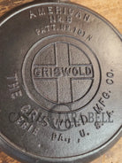 The BEST gift idea! Griswold #8 Cast Waffle Iron #151/151 Tall Base!! Ready to make Crispy Waffles! - Waffle Iron