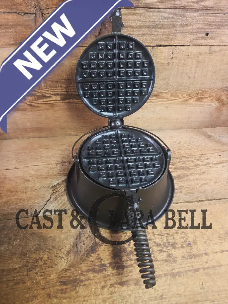 The BEST gift idea! Griswold #8 Cast Waffle Iron #151/151 Tall Base!! Ready to make Crispy Waffles! Waffle Iron