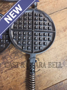 The BEST gift idea! Griswold #8 Cast Waffle Iron #151/151 Tall Base!! Ready to make Crispy Waffles! - Waffle Iron